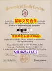 ❤️制作【美国南卡罗来纳大学学历认证留信网本科毕业证成品扫描】补办研究生成绩单