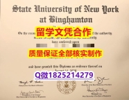 艺术史专业【美国宾汉姆顿大学学历认证留信网本科毕业证假】办理研究生学位证书