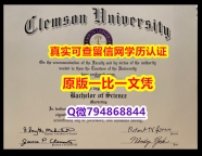 计算机科学专业《Clemson毕业证本科证书】文凭如何办理,怎么办理