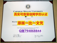 最新版大学文凭证《CMU毕业证硕士offer】办理本科假学历