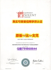 国外毕业证出售《Solent毕业证伪造】回国了找工作没有文凭怎么办？有本科却要求硕士又怎么办？
