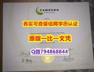 应付父母挂科购买《Camosun毕业证仿制】补办硕士假学历