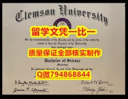计算机科学专业Clemson入学offer录取通知书在哪里可以买】办理成绩单