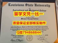 《上岗就业要看学历》LSU入学offer录取通知书研究生证书】留学学分不够不能毕业怎么办