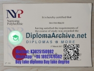 NTP Nanyang Polytechnic diploma 南洋理工学院文凭