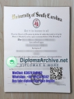 University of South Carolina degree南卡罗来纳大学