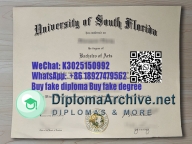 Buy Fake University of South Florida degree